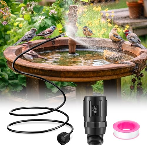 Drip-Or Mist Bird Bath Attachment: Ultimate Guide to Attracting More Birds