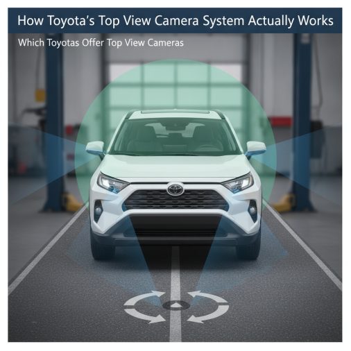 How Toyota's Top View Camera System Actually Works