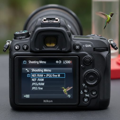 Start With the Shooting Menu: Image Quality and Format