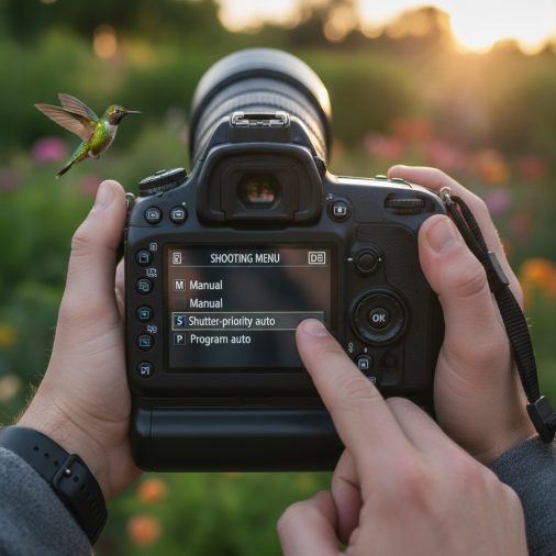 Setting Shutter Speed in the Right Mode